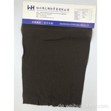 Gewebter Stoff 110GSM Rayon / Nylon Plain Brown Fabrics